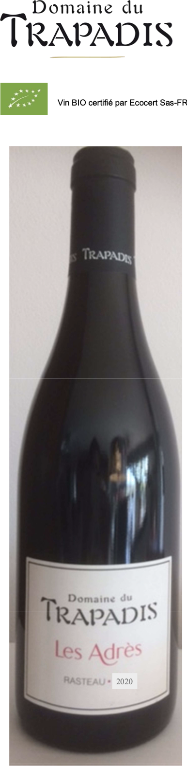 Les Adrès Rouge pudel